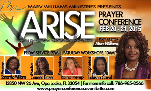 Prayer Conference Flyer Updated